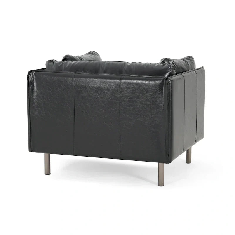 Christopher Knight Home Daphne Faux Leather Lounge Chair - image 12