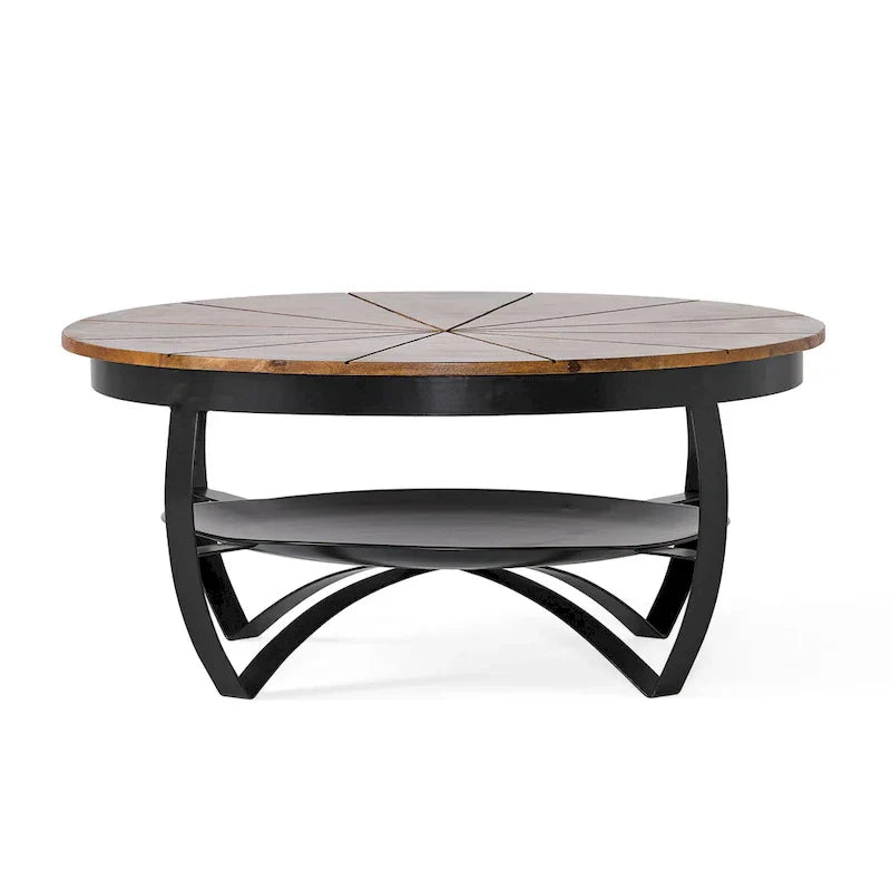 Christopher Knight Home Hadfield Boho Mango Wood Coffee Table - image 3
