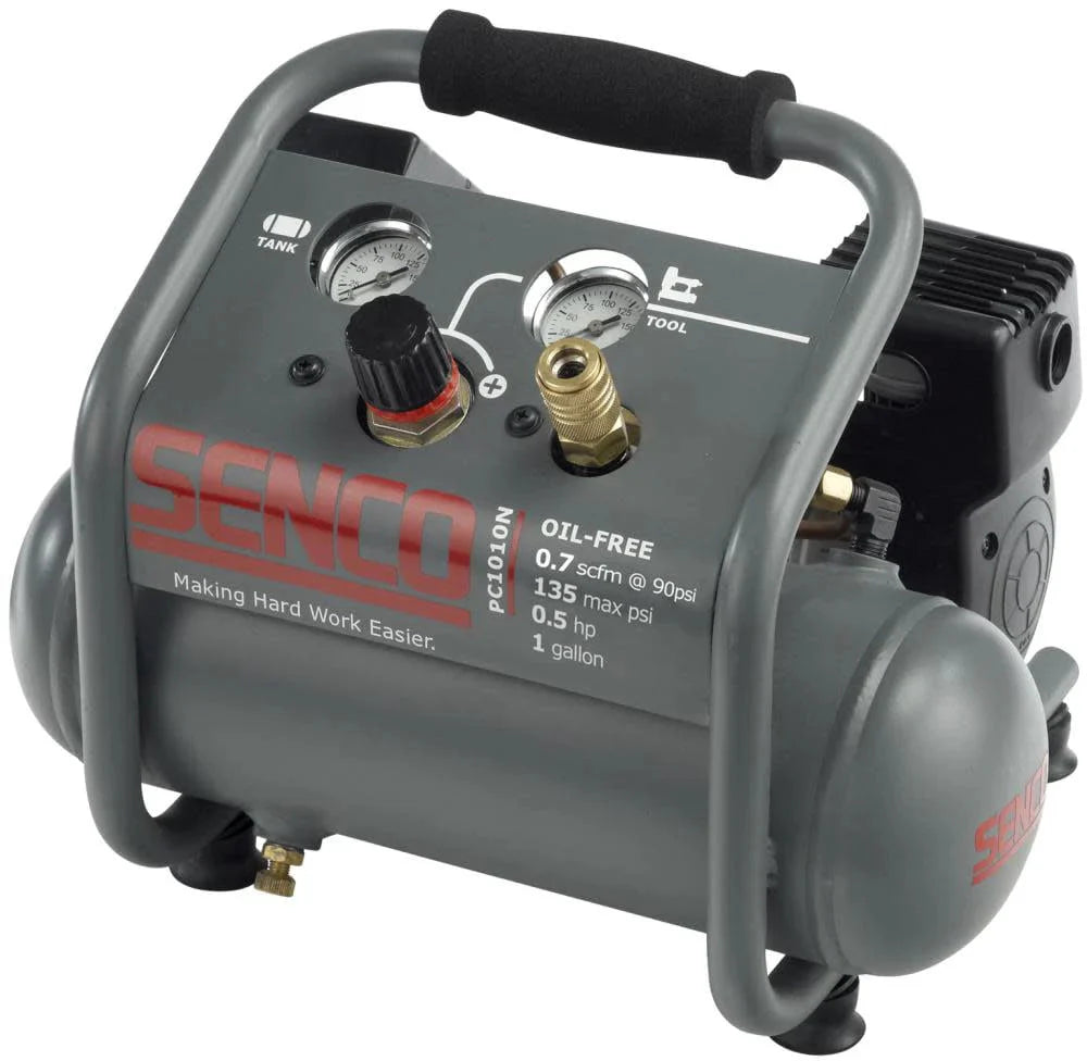 Senco Finish/Trim Air Compressor,1 gal.,1/2 HP PC1010N - image 1