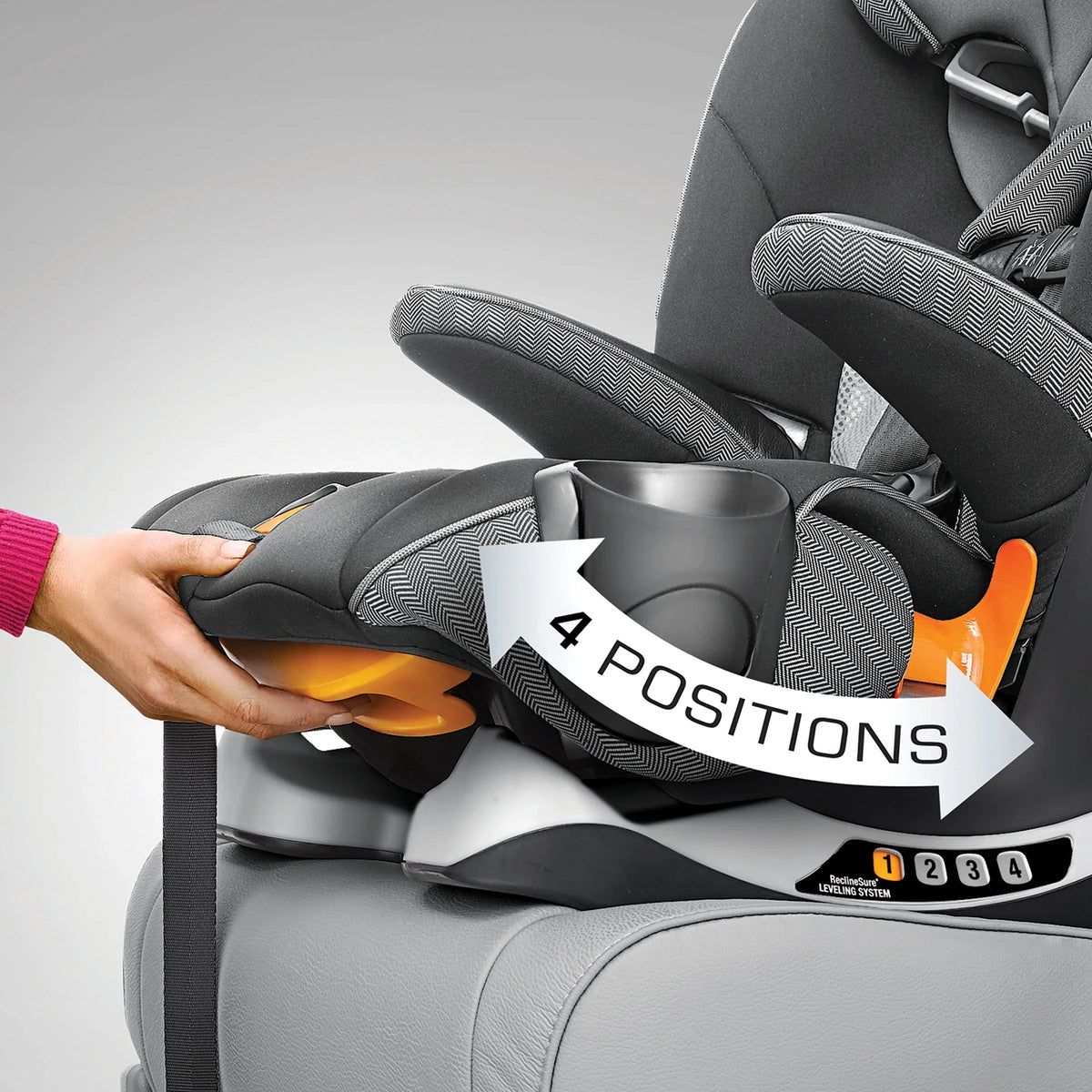 Chicco MyFit Harness + Booster Car Seat For children 25-100 lbs - image 4