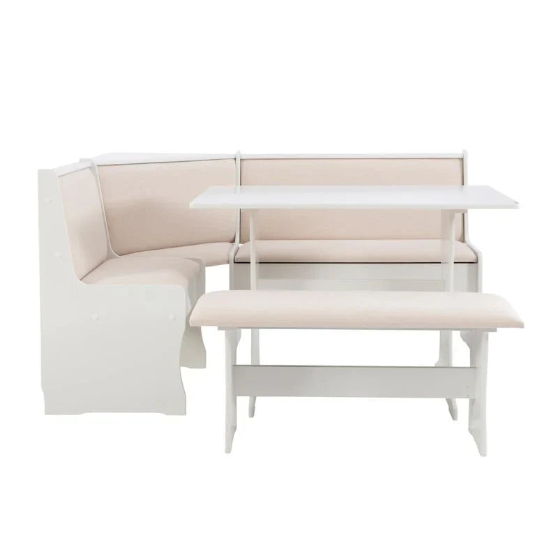 Sedley Farmhouse Nook Dining Set with Storage - image 24