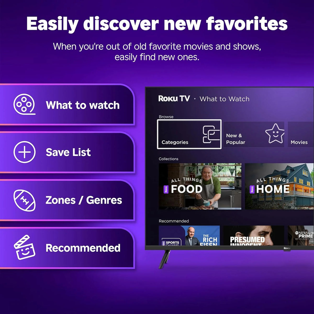 Roku 50" Select Series 4K HDR Smart TV with Voice Remote - image 5