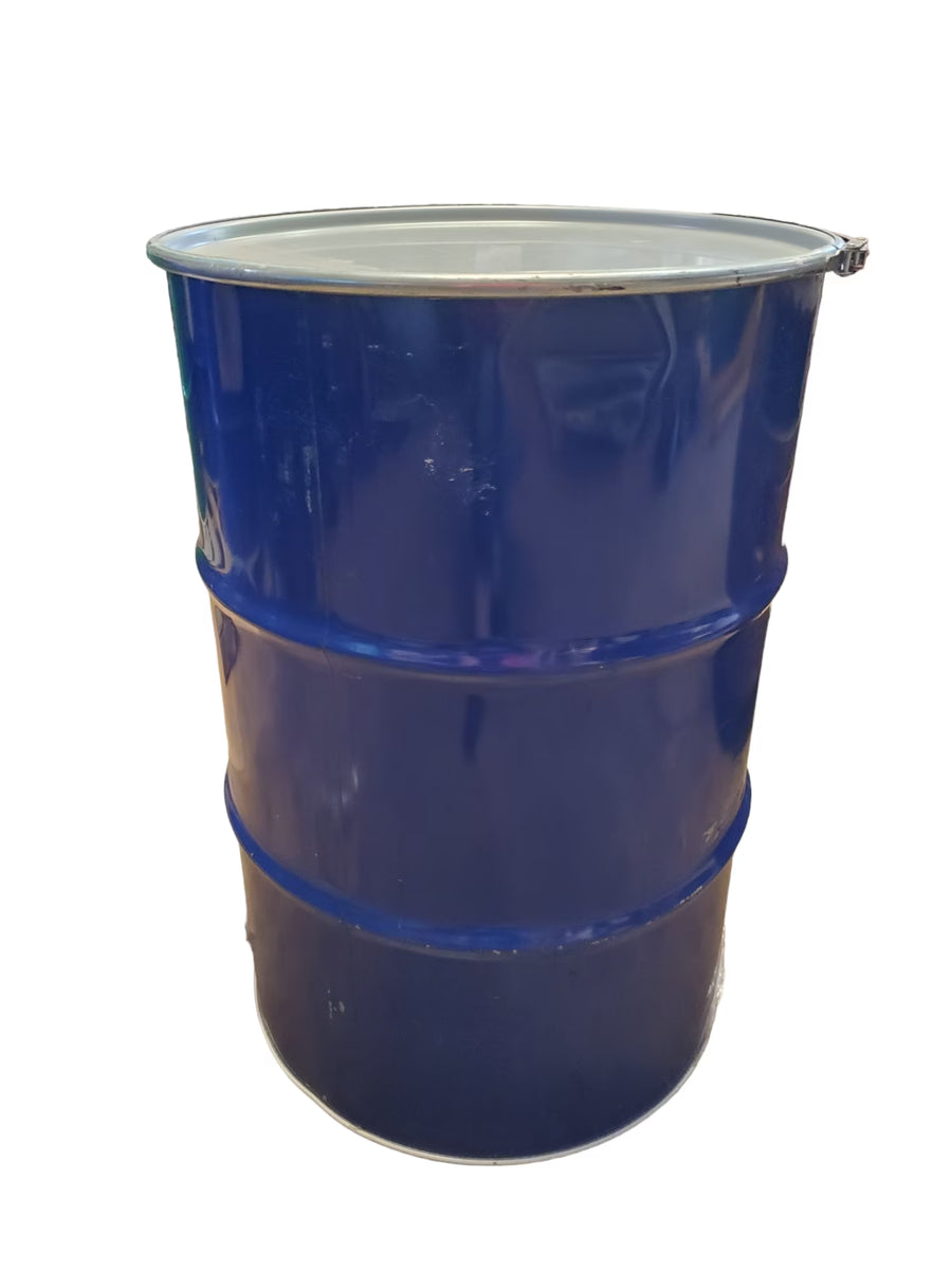 55 Gallon Drum Burn Barrel W/Lid - image 1
