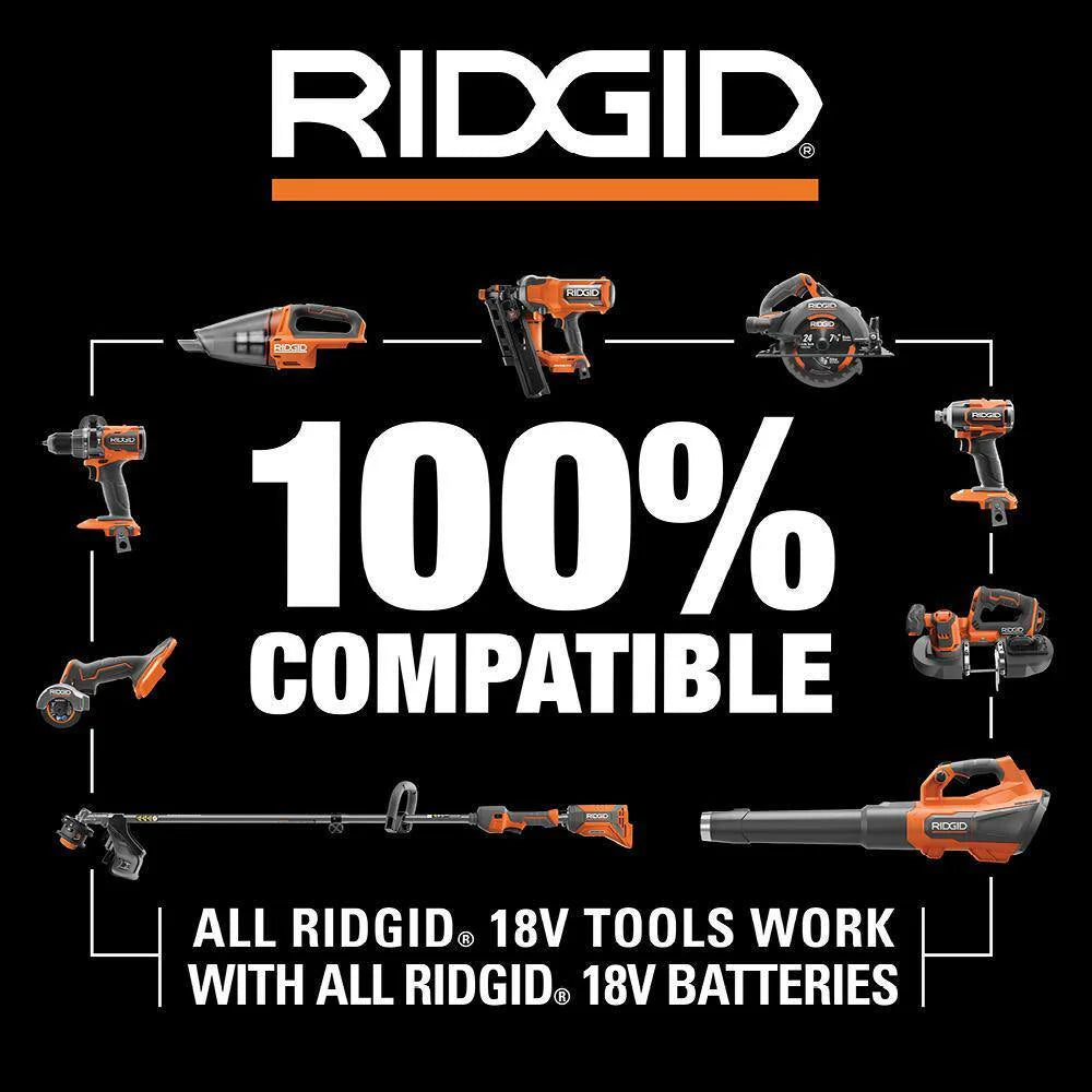 RIDGID 18V Brushless Cordless Nailer Combo Kit with Brad & Finish Nailers, Battery & Charger - image 14
