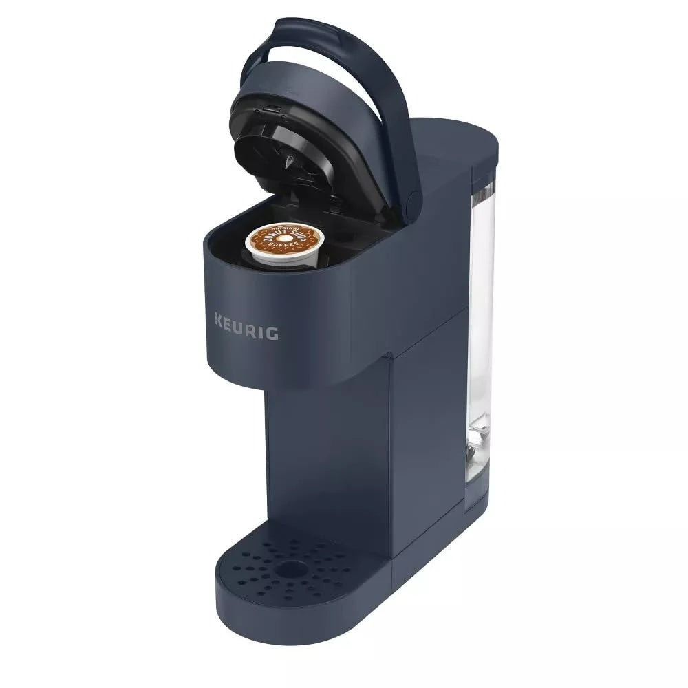 Keurig K-Mini Go, Multicup Reservoir Single-Serve K-Cup Pod Coffee Maker with Strong Brew Button / Navy - image 4