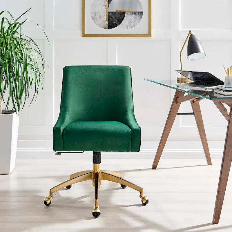 Discern Velvet Performance Office Chair - image 1