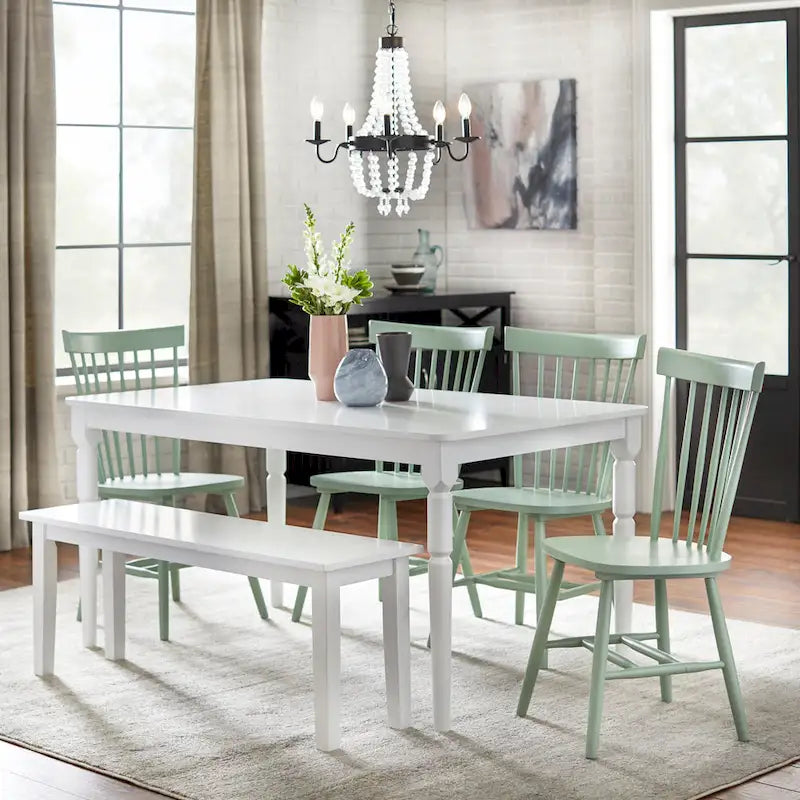 Set of 2 Venice Solid Wood Spindle Dining Chairs by Simple Living - image 20