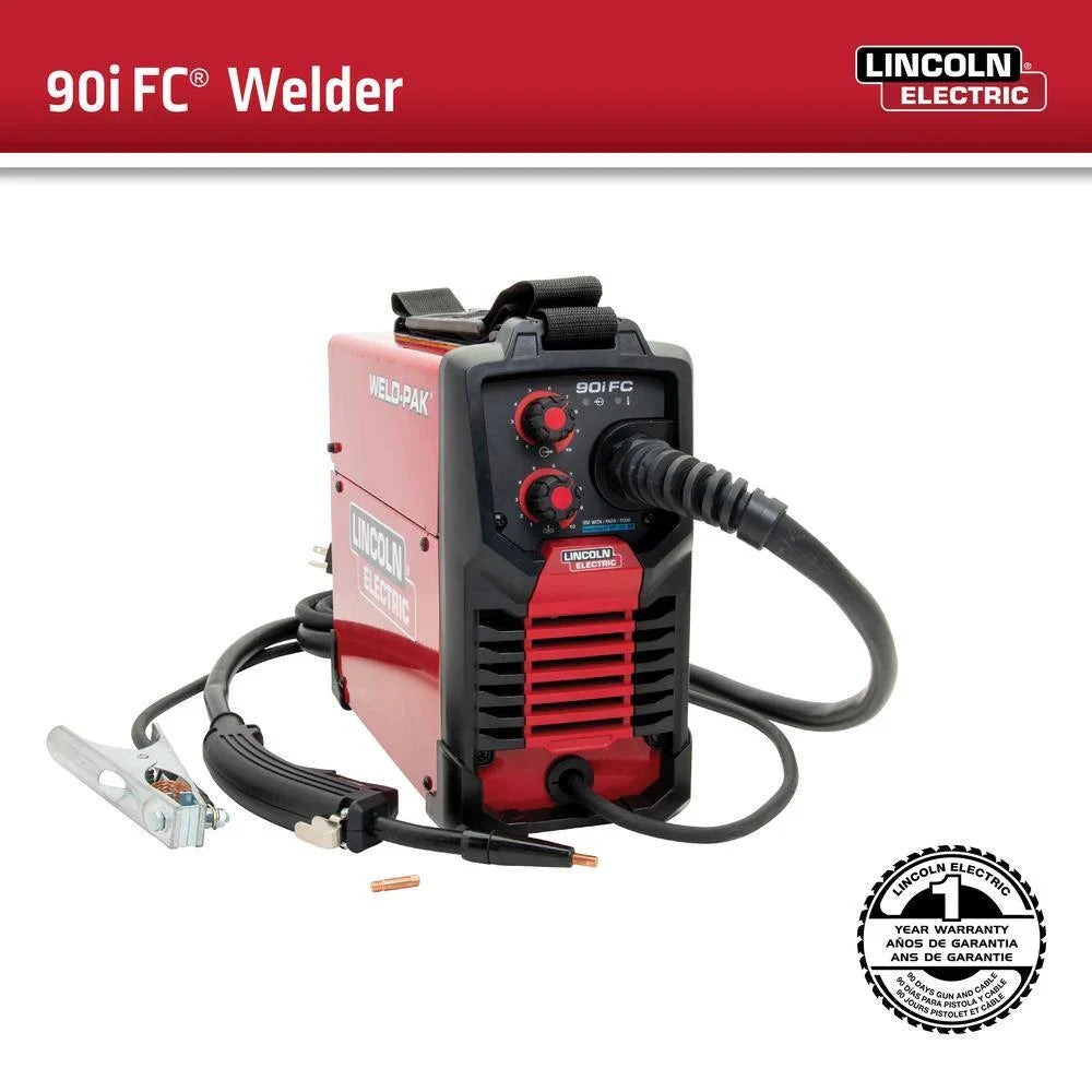 Lincoln Electric WELD-PAK 90i FC Flux-Cored Wire Feeder Welder (No Gas) K5255-1 - image 2