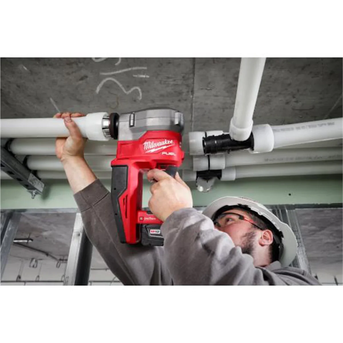 Milwaukee Tool M18 FUEL 2" ProPEX Expander Kit w/ ONE-KEY with 1 1/4"-2" Expander Heads - image 5