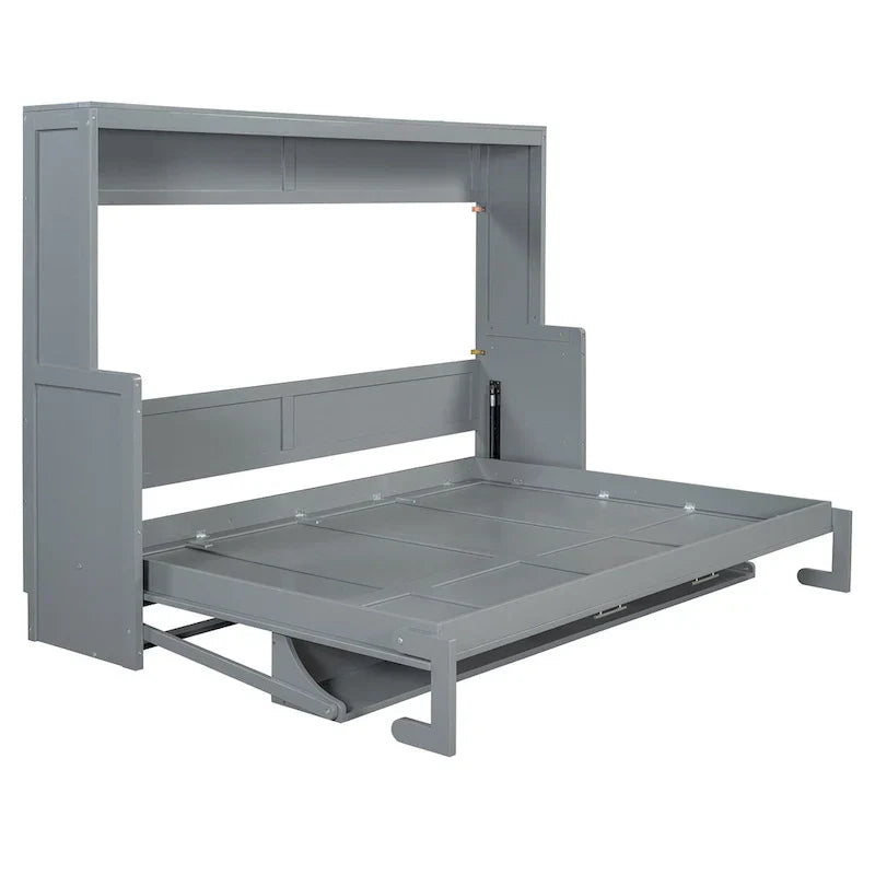 Murphy Wall Bed with Foldable Desk and Space Saving Design - image 9