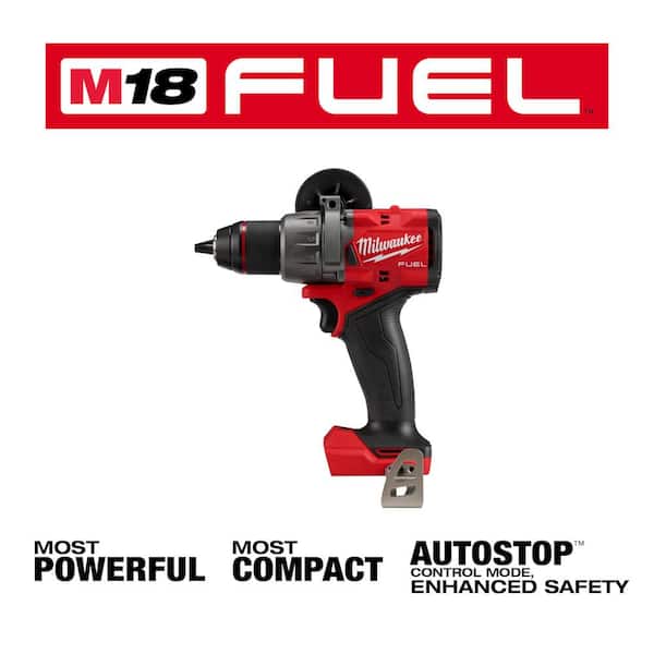 M18 FUEL 18V Lithium-Ion Brushless Cordless 1/2 in. Hammer Drill/Driver (Tool-Only) - image 3