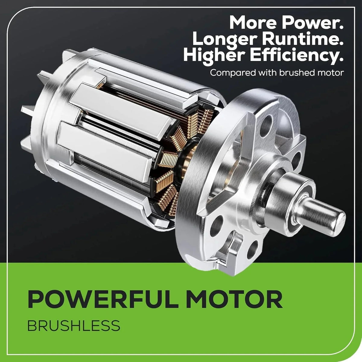 Greenworks 40V 16" Brushless Cordless Chainsaw, 4.0Ah Battery and Charger Included - image 10