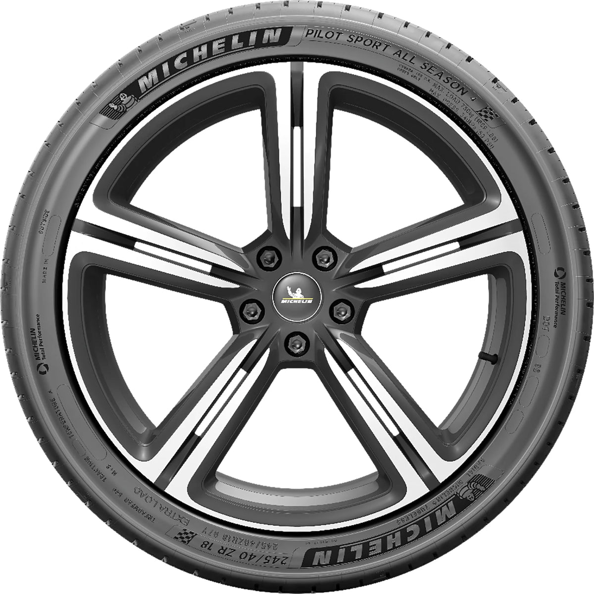 Michelin Pilot Sport All Season 4 UHP All Season 245/40ZR20 99Y XL Passenger Tire - image 4