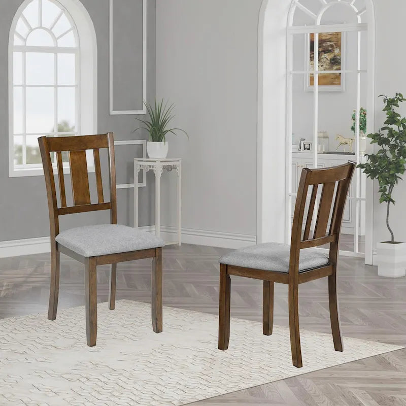 4-Piece Counter Height Dining Chair Set with Cushioned Seats - image 7