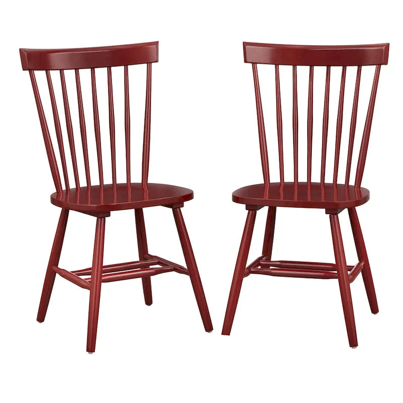 Set of 2 Venice Solid Wood Spindle Dining Chairs by Simple Living - image 23