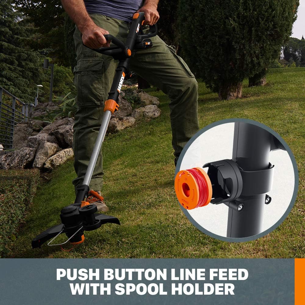 20V GT Revolution 12" 4.0Ah Cordless String Trimmer & Turbine Leaf Blower Power Share Combo Kit - WG930.3 (Batteries & Charger Included) - image 14