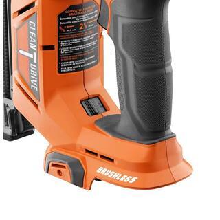 RIDGID 18V Brushless Cordless Nailer Combo Kit with Brad & Finish Nailers, Battery & Charger - image 7