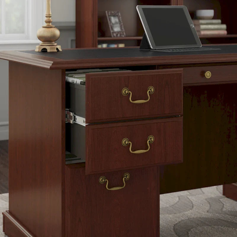 Saratoga Executive Desk with Drawers and Storage by Bush Furniture - image 20