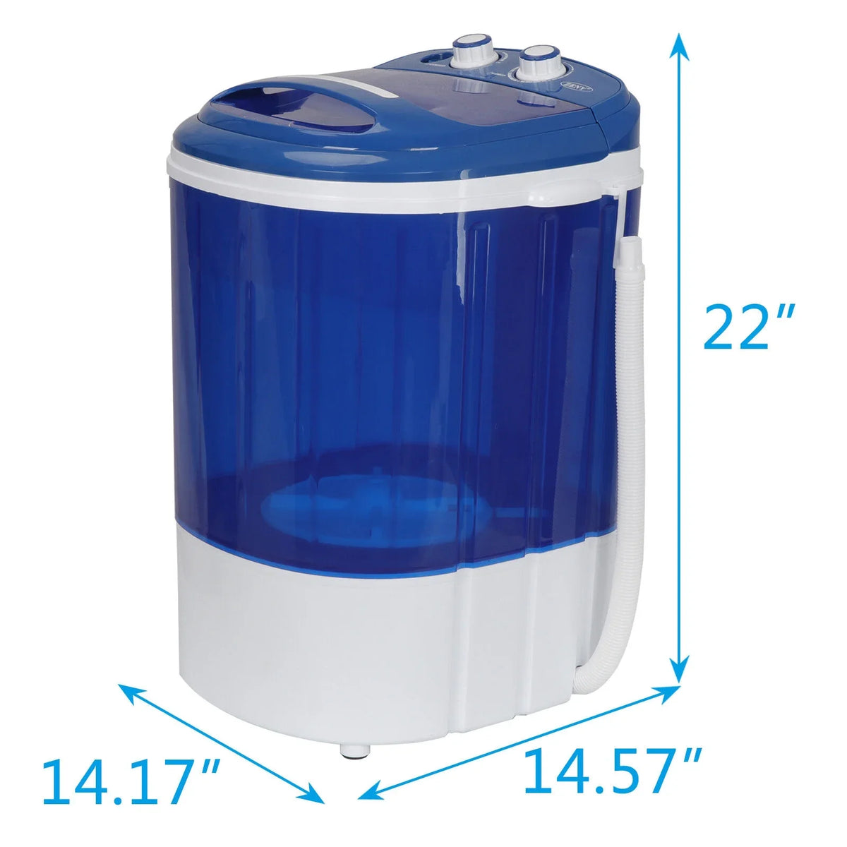Veado Portable Mini Laundry Washer / 9lbs Capacity Compact Washing Machine / Ideal for Dorm Rooms, Apartments & RVs - image 2
