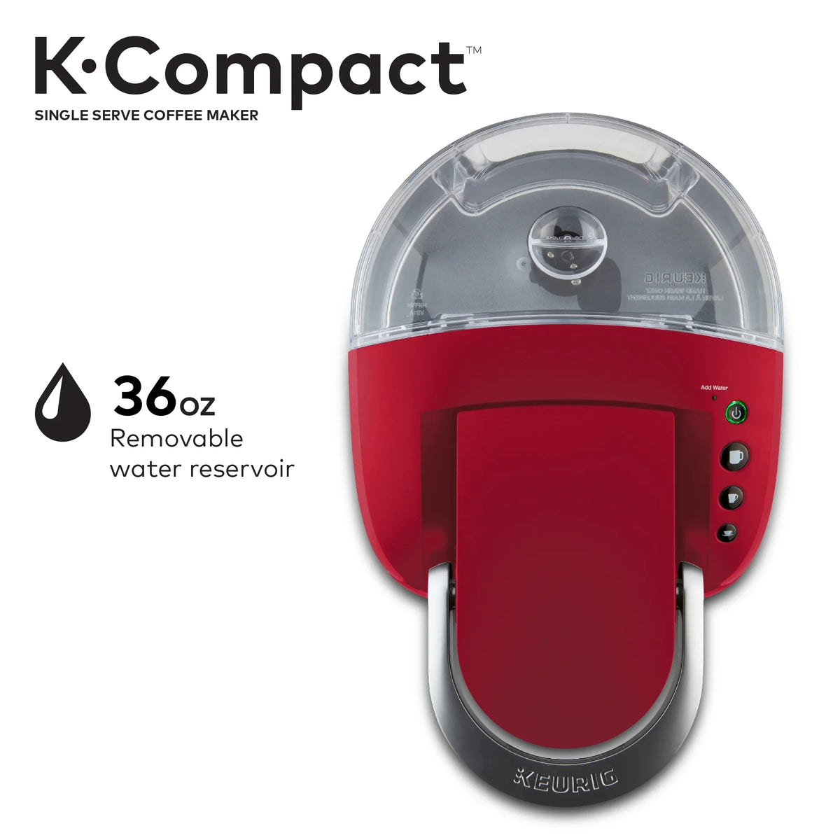 Keurig K-Compact Single-Serve K-Cup Pod Coffee Maker, Black - image 12