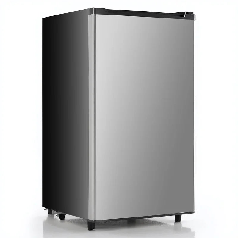 Sybels 3.2 Cu.Ft Mini Fridge with Freezer, Compact Single Door, Adjustable Thermostat & Low Noise, Perfect for Bedroom, Dorm, Office, Black - image 9