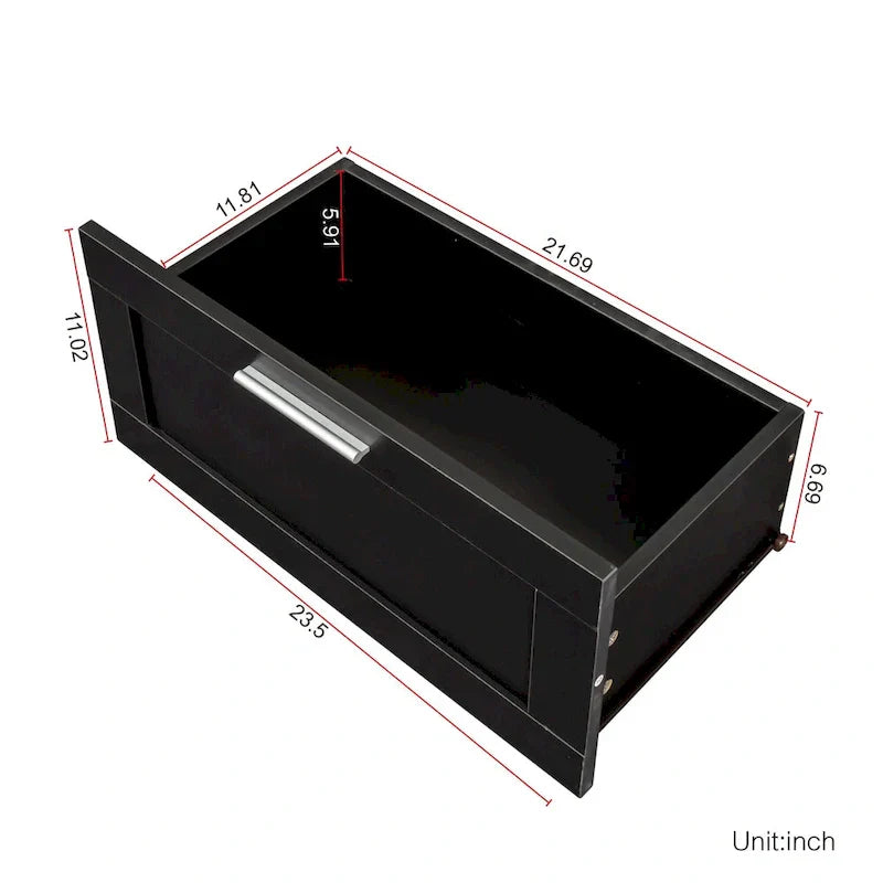 Contemporary 70.87" TV Cabinet with 3 Storage Drawers - Stylish Entertainment Center for Living Room - image 21