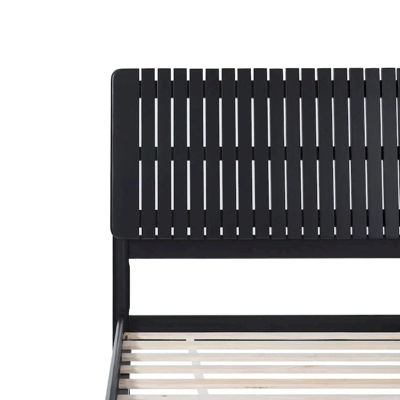 Modern King Bed with Slatted Headboard by Middlebrook Designs - image 16