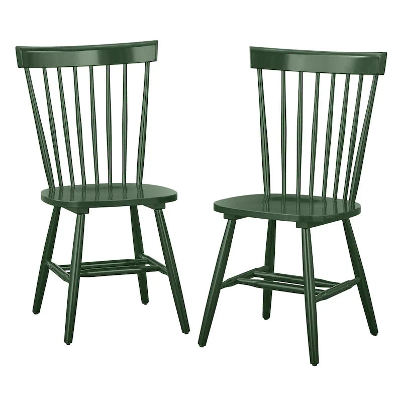 Set of 2 Venice Solid Wood Spindle Dining Chairs by Simple Living - image 24