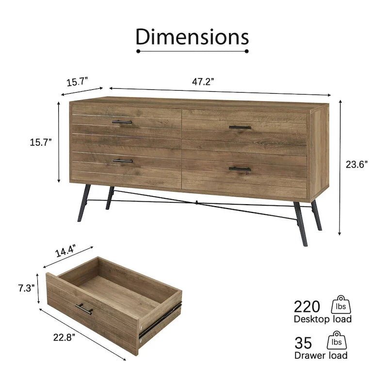 Four-Drawer Storage Chest - image 1