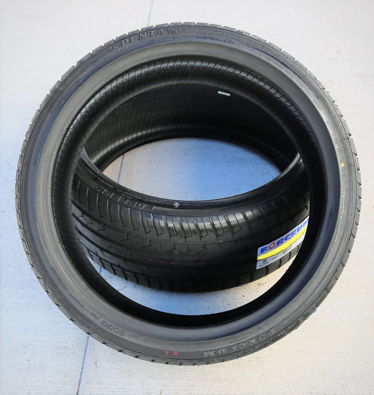 One set of 4 (quad) 255/55R19 111V XL A/S full season tyres - image 8
