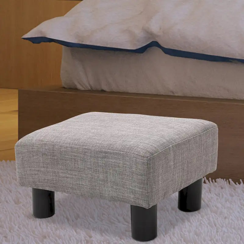 Copper Grove Chaparro Contemporary Linen Footrest Ottoman - image 6