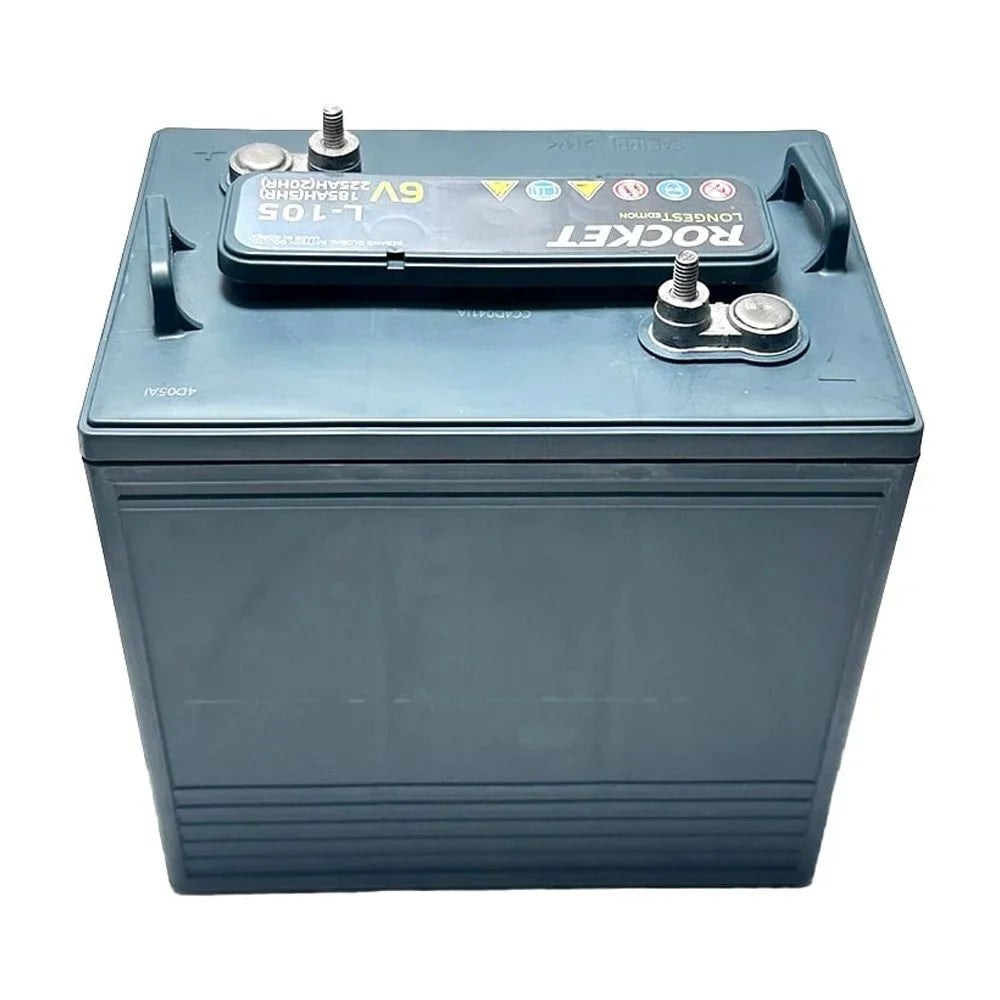 Rocket L-105 225Ah 6V Golf Cart Battery - Replaces Trojan T-105 (Set of 6) - image 8