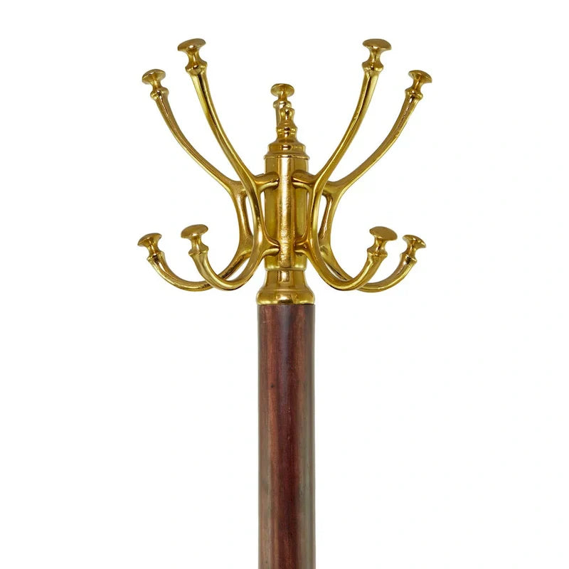Roche River Decor Aluminum Coat Rack - Available in Silver or Gold - image 12