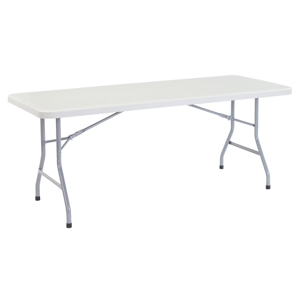 National Public Seating 30 x 72 Heavy Duty Folding Table, Speckled Gray - image 1