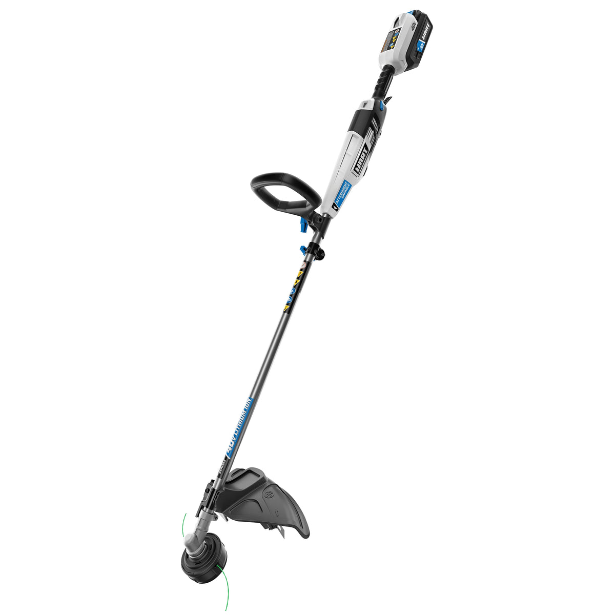 HART 40-Volt Cordless Attachment Capable 15-inch String Trimmer Kit, (1) 4.0Ah Lithium-Ion Battery - image 1