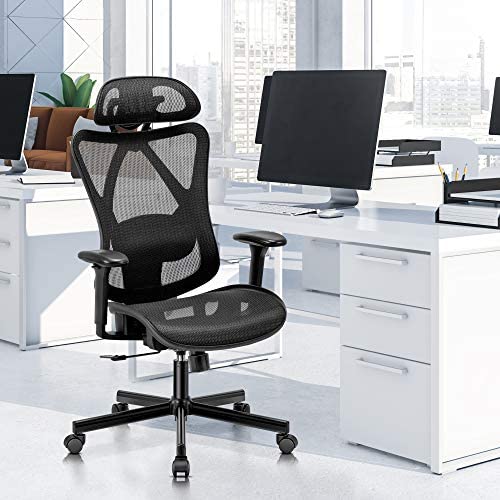SUNNOW Ergonomic Office Chair, Mesh Computer Desk Chair , High Back Executive Task Chair - image 17
