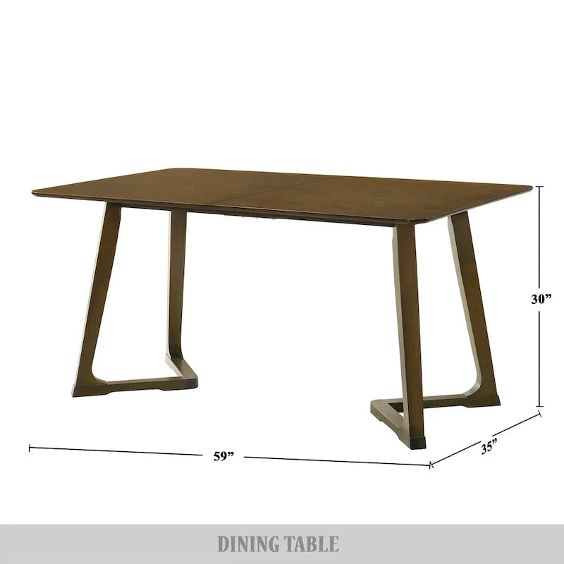CraftPorch Retro-Inspired Mid-Century Dining Table - image 7