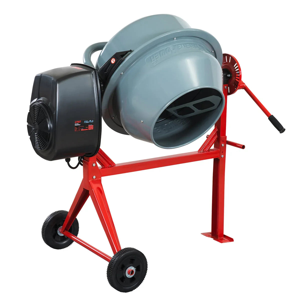 Cement Mixer 4cu ft 500W Portable Electric Concrete Mortar - image 3
