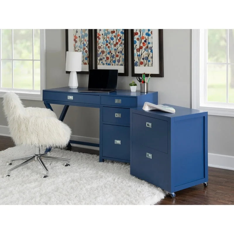 Linon Poppy Side Storage Writing Desk - image 9