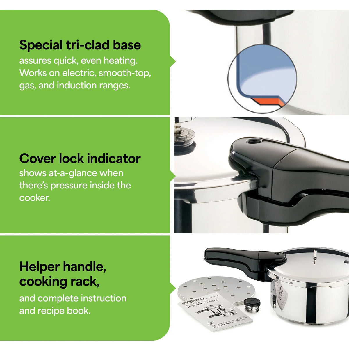 Presto? 6 Quart Stainless Steel Pressure Cooker - image 13