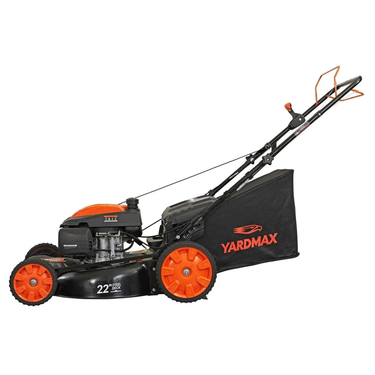 YG2860 22′′ 201cc 3-in-1 Gas Self-Propelled Lawn Mower with CVT and High Wheels - image 4