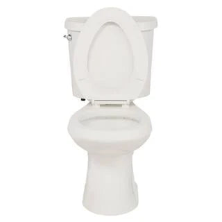2-Piece 1.28 GPF High Efficiency Single Flush Elongated Toilet in White - image 5