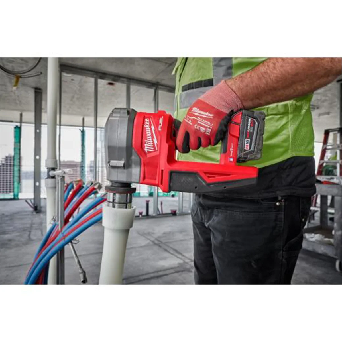 Milwaukee Tool M18 FUEL 2" ProPEX Expander Kit w/ ONE-KEY with 1 1/4"-2" Expander Heads - image 8