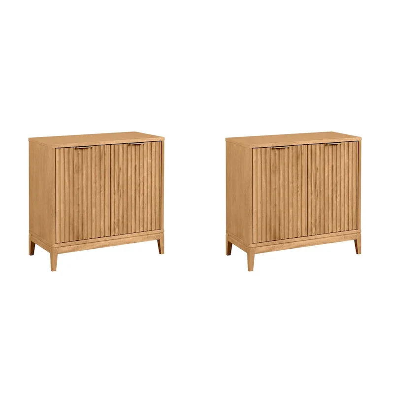 Jasper Contemporary Sideboard - Kitchen Storage Cabinet with Elegant Fluted Doors - image 21