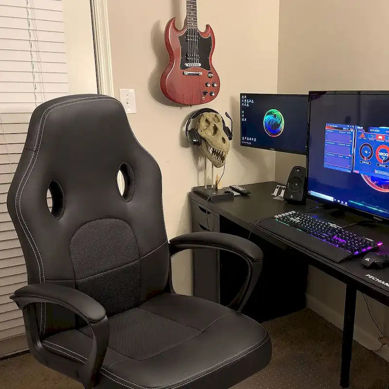 Homall Ergonomic High-Back Leather Gaming and Office Chair - image 3