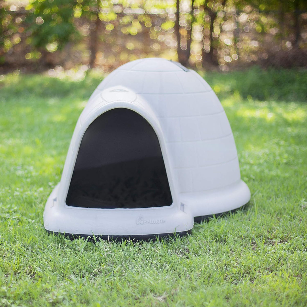 Petmate Indigo Dog House (Igloo Dog House, Made in USA with 90% Recycled Materials, All-Weather Protection Pet Shelter) for XL Dogs -90 to 125 pounds, Made in USA - image 21