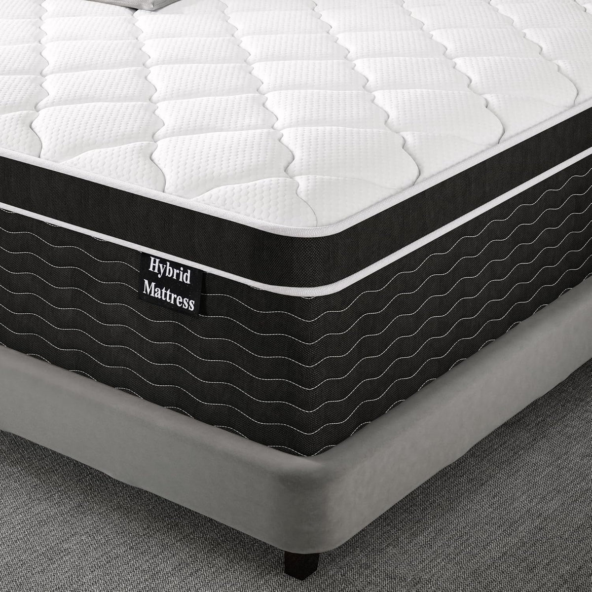 Full Size Mattress 10 Inch Full Size Mattress in a Box Medium Plush Hybrid Mattress - image 15