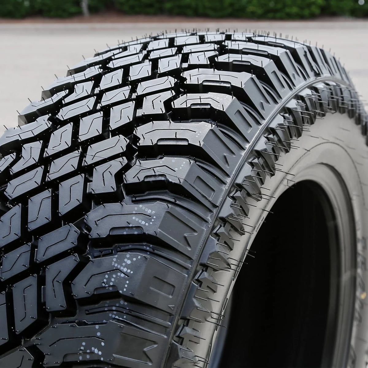 One set of 4 (four) X/T LT 295/60R20 126/123R E (10 ply) ATA /T all-terrain tires - image 3