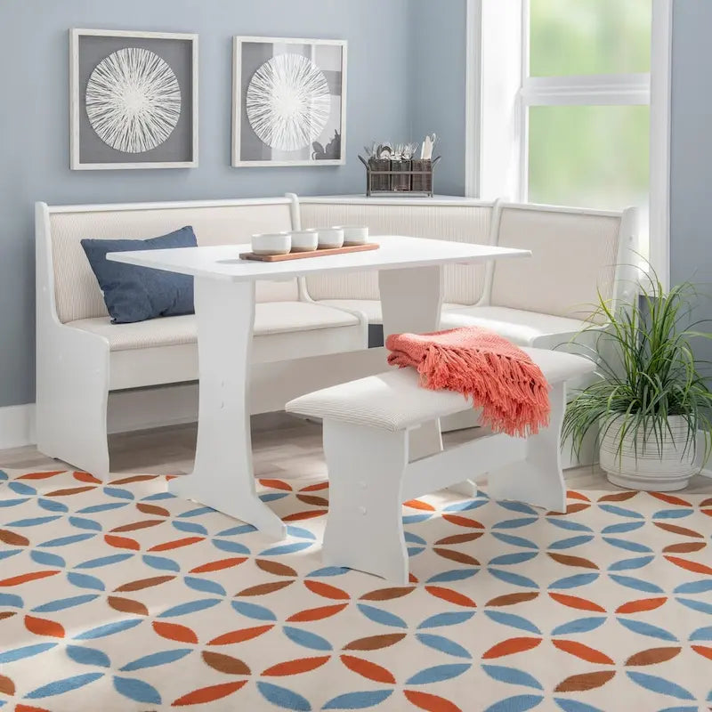 Sedley Farmhouse Nook Dining Set with Storage - image 12