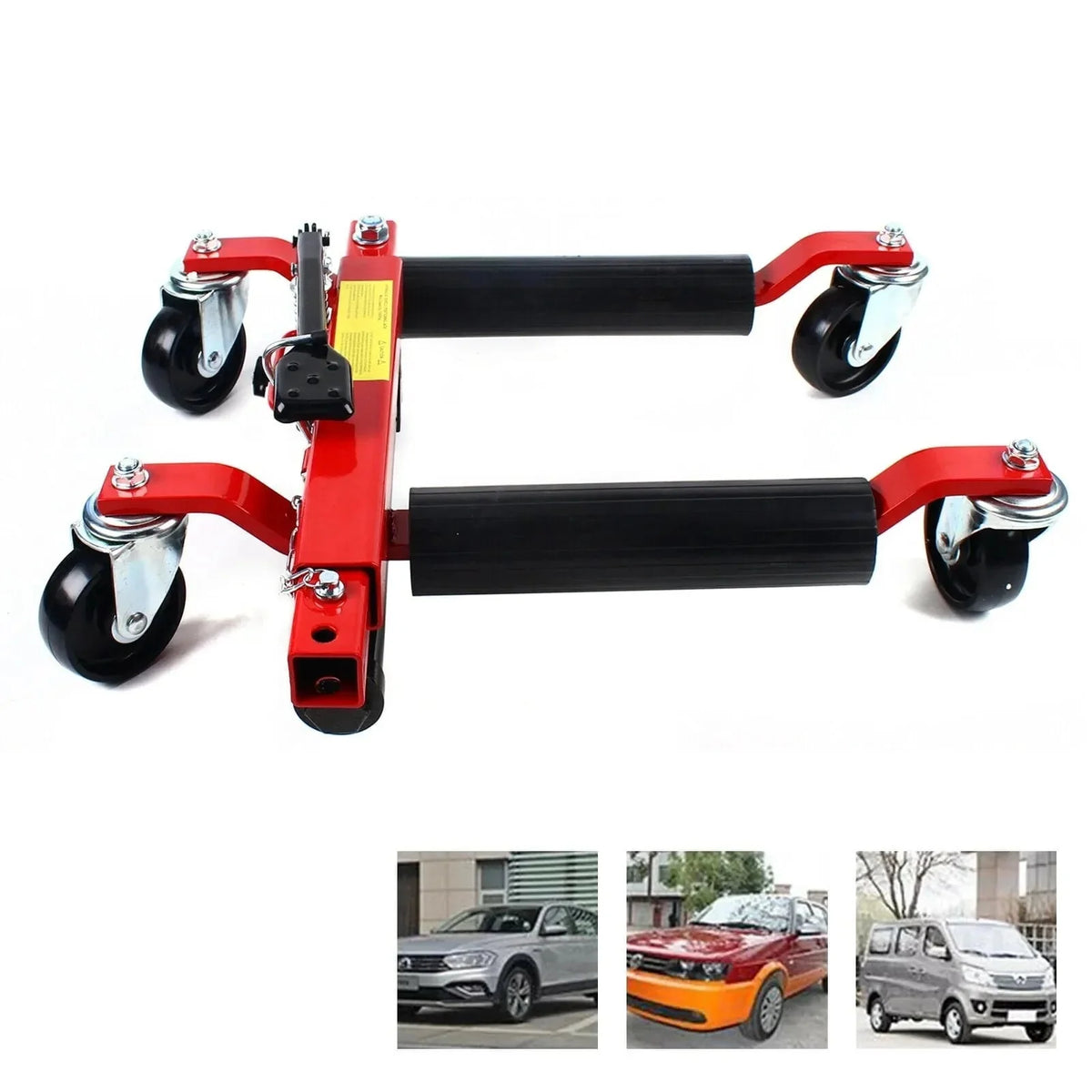 1500lb HYDRAULIC Positioning Car Wheel Dolly Jack Lift Auto Vehicle Moving Hoist - image 14